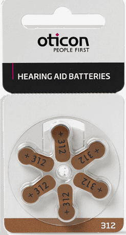 Batteri 312, høreapparattilbehør